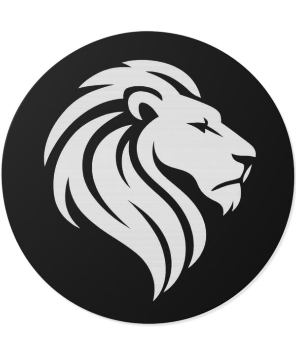 Tribe of Judah Lion Round Vinyl Stickers