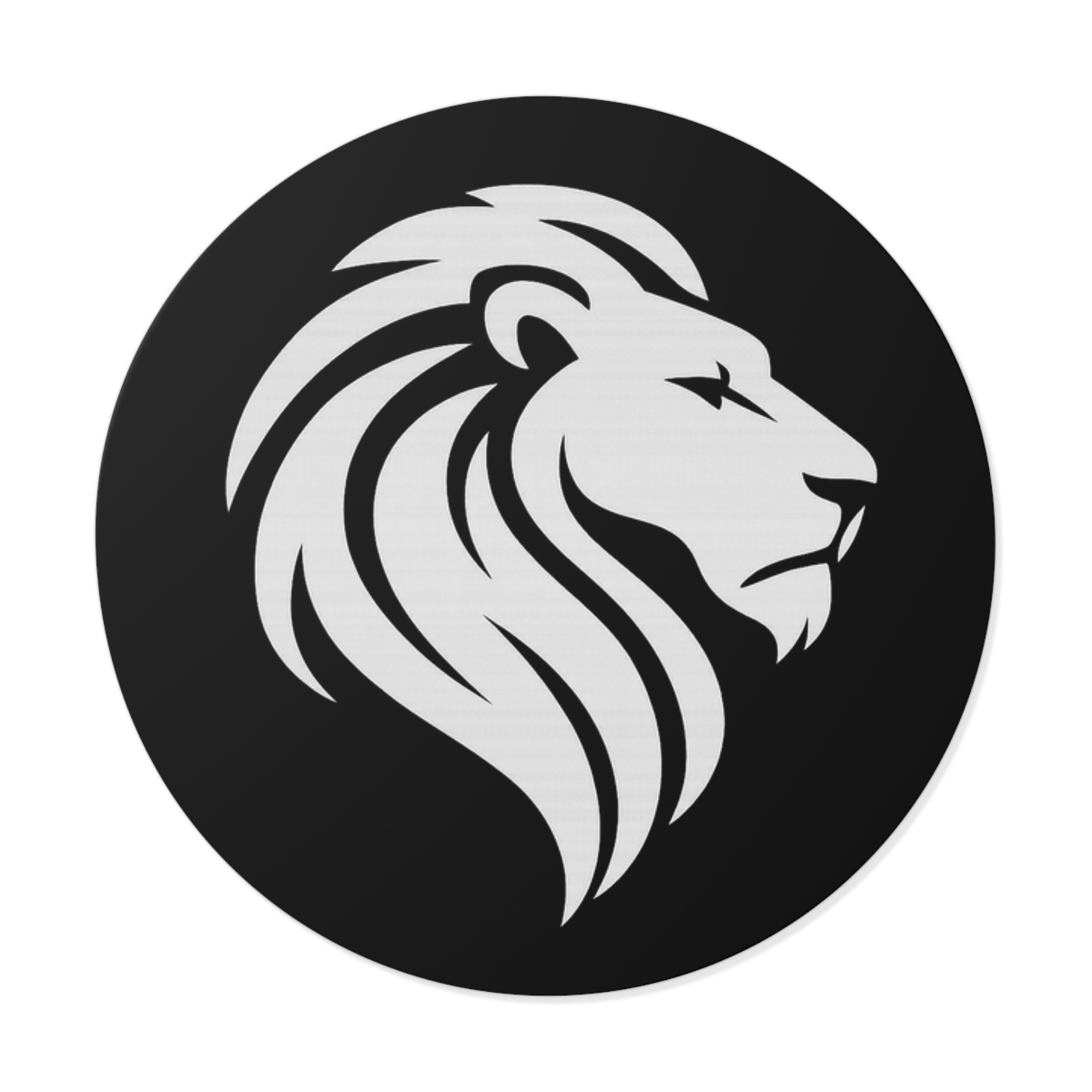 Tribe of Judah Lion Round Vinyl Stickers